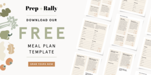 DIY Free Prep + Rally Meal Planner