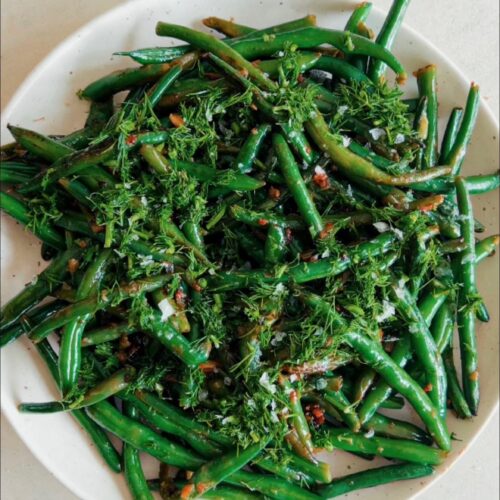 Thanksgiving brisket side dishes - dilly green beans