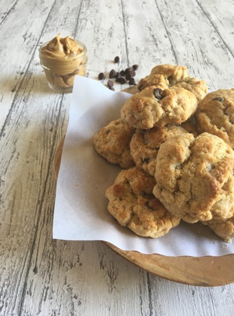 Peanut Butter Chip Scones by Dini Klein