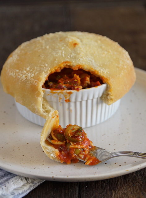 Pizza Pot Pie by Dini Klein