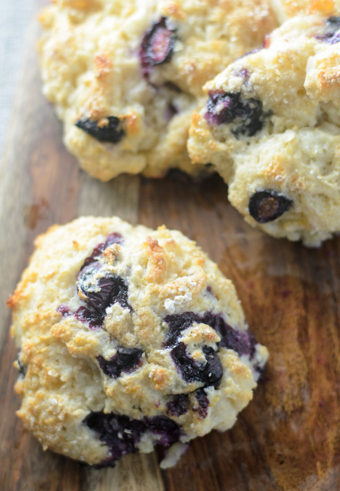Whole Wheat Blueberry Scones Prep + Rally