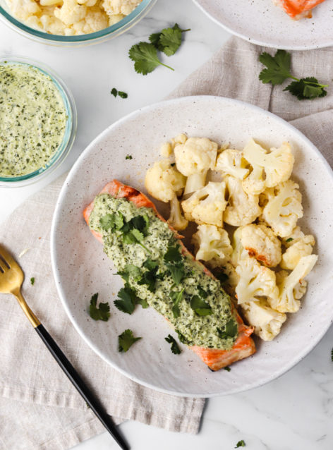 simply grilled salmon