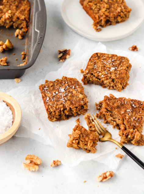 maple walnut baked oatmeal