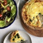 Zucchini And Cauliflower Quiche