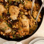 One Pot Moroccan Chicken and Rice
