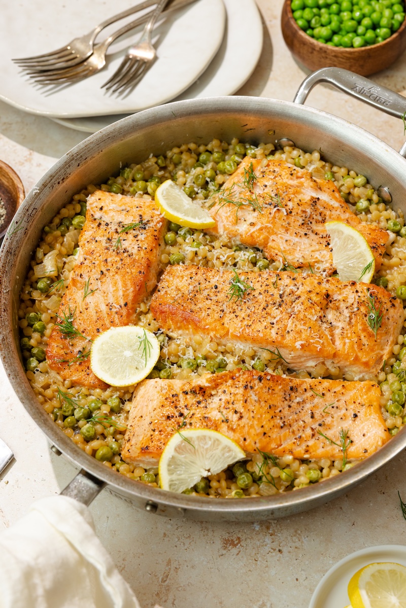One Pot Salmon and Couscous - Prep + Rally